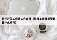 软件开发工程师工作条件（软件工程师需要具备什么条件）