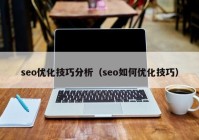 seo优化技巧分析（seo如何优化技巧）