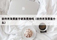 软件开发费属于研发费用吗（软件开发费是什么）