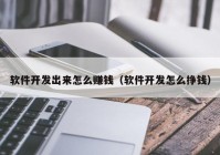 软件开发出来怎么赚钱（软件开发怎么挣钱）