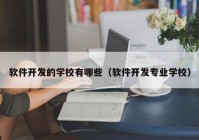 软件开发的学校有哪些（软件开发专业学校）