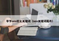 毕节seo优化关键词（seo关键词提升）