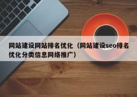 网站建设网站排名优化（网站建设seo排名优化分类信息网络推广）