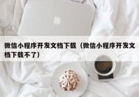 微信小程序开发文档下载（微信小程序开发文档下载不了）