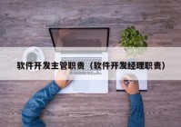 软件开发主管职责（软件开发经理职责）