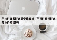 学软件开发好还是学编程好（学硬件编程好还是软件编程好）