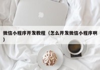 微信小程序开发教程（怎么开发微信小程序啊）