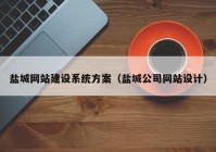 盐城网站建设系统方案（盐城公司网站设计）